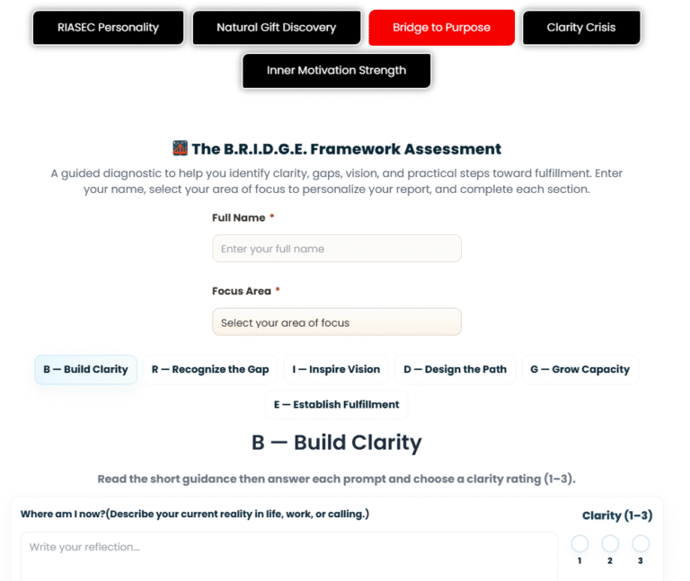 Bridge to purpose pic